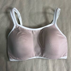 💕 Natori 36DD Pink & White Underwire Sports Bra COOLMAX  💕